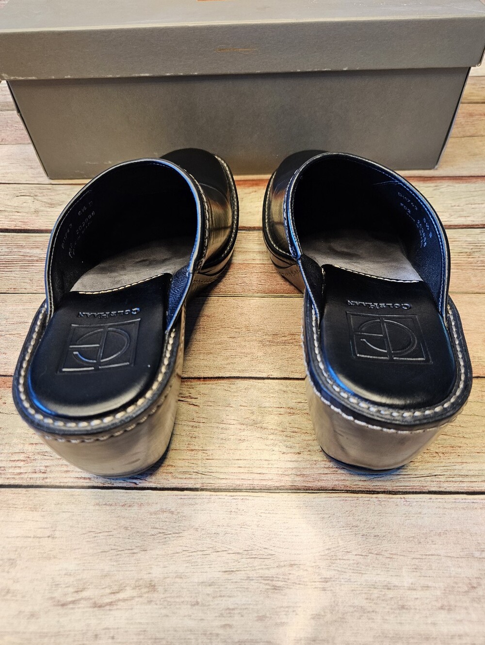Cole Haan wedge clog slides - Picture 4 of 10